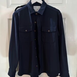 Ministry of Supply Dark Blue Shirt Jacket
